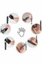 17 Piece Hand and Foot Care Set Nail Cleaning Manicure Pedicure Tweezers Rasp Nail Clippers - 5