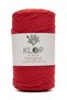 Polyester Macrame Rope 2 mm 200 Grams 2 mm - 230 m Supla Rope and Bag Thread Red