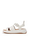 Women's F-Mode Leather Flatform Fisherman Sandals