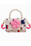 حقيبة بيرلا ميني بيضاء اللون من الجينز للفتيات - 3