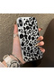 iPhone X/Xs Compatible High Quality Black Leopard Phone Case, Shockproof Protective Cover