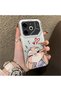 Tecno Pova 6/Pova 6 Pro 5g Compatible Heart-Themed Fox Rabbit Printed Case, Friend and Couple