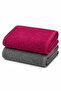 2-Piece Jacquard Large Size Bath Towel 90X150 cm Lorea 650 Gr - 7