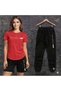 T-Shirt, Sweatpants, Shorts 3-Piece Combination Thin Summer Sweat-Absorbing Thin Balance Printed Women'S/Men's Unisex Model
