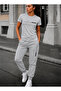 T-Shirt Sweatshirt 2-Piece Combination Thin Summer Sweat-Absorbing Thin Balance Printed Women's / Men's Unisex Model