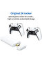 2.4G Wireless Game Controller Set with USB Receiver – Dual Gamepads for PC, Laptop, Smart TV & Android TV Box, Plug & Play Gaming Joystick with 4K Game Stick Support – Black & White - 3