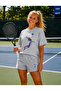 Volleyball Printed Cotton Oversize T-Shirt Shorts Set - 2