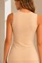Women's 5-Pack Breathable Fabric Thick Strap Tank Top - 92% Cotton - 3