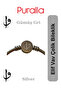 Elif-Vav Adjustable Stainless Steel Bracelet Silver - 4