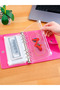 A6 Transparent Super Clear 5-Pocket Zippered Pvc File - 2