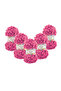 (5 Pieces) Puffy Fine (Thin) Hand Knitting Yarn 5-Pack - 149 Fuchsia - 100 Gr. 14.5 Meters. Finger Knitting Yarn