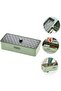 Multifunctional cutlery storage box lid, waterproof cutlery organizer, kitchen utensil storage box, made of sturdy and durable plastic. - 2