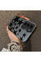 Samsung Galaxy S23 Compatible High Quality Flat Print Black Star Pattern Cool Silicone Case - 2