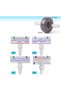 Vacuum Cleaner Front Wheels Spare Parts Axles Wheels Accessory Kit Spare Parts for Dyson V6 V7 V8 V10 V11 V15 Series 4 Wheels - 2
