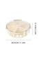 5-Compartment Snack Tray with Lid, Airtight Compartmentalized Food Storage Box for Nuts, Dried Fruit & Candy - 2
