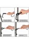 4-Piece Camping Light Hooks, Portable Water Bottle Holder - 4