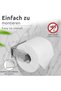 1 toilet paper holder and 2 hooks with adhesive - Toilet paper holder - Bathroom accessories - 4