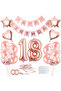 18th Birthday Party Balloon Set