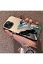iPhone 15 Compatible Hard Acrylic Back Silicone Edge Lens Protection Case - 4