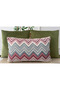 Decorative cushion covers, high-quality woven fabric, set of 3
