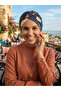 Cotton Wildflower Patterned, Draped Waist, Front Agraf Detail, Stylish and Comfortable Hijab Bonnet - 7
