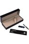 ICON 9111 Metallic Red Fountain Pen with Glossy Black PVD Trims - Medium - 8