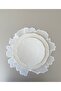 Selluka Ecru Embroidered 6-Piece Linen American Service Set - 3