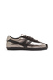 Women's Platinum Sneaker Casual Sports Shoes Comfortable Retro Suede Detailed Casual Shoes
