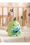 Rmz Gi̇yi̇m Farkiyla Baby Dino Embroidered Baby Plush Throw Pillow 21 cm