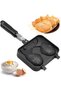 Fish-shaped waffle maker non-stick coating,perfect for making & cakes,double-sided aluminum pan,easy to clean,delicious dessert,all kinds of batters