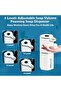 Automatic Foam Soap Dispenser, USB Rechargeable Touchless Dish Soap Dispenser with 4-Level Adjustable Foam for Bathroom & Restaurant - 2