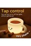 Dimmable & Color-Changing Silicone Coffee Cup Night Light (USB rechargeable). - 4