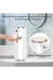 (White) Soap dispenser, automatic soap dispenser, three-speed adjustable hand soap dispenser - 5