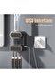 Toothpaste Dispenser - Type-C Disinfectant Toothbrush Holder - Grey - 4