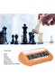 Digital chess timer, chess clock, digital timer, portable timer, professional game timer, yellow - 3