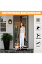 1 magnetic screen door, mosquito-proof curtain, self-sealing, durable, hands-free mesh partition to prevent insects from entering - 90x210 cm - 4
