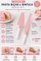 2-Piece Practical Cake Knife & Spatula Serving Set Plastic - 2
