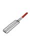 Stainless steel barbecue basket for hot dogs and sausages - non-stick coating with locking handle, perfect for grilling fish, meat, and vegetables. - 5