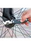 Portable bicycle repair tool kit, 16-in-1 multi-tool with tire lever and hex wrench, suitable for road and mountain bike maintenance, 27 pieces. - 5