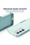 Heavy-duty rugged shockproof case for Samsung Galaxy S23 FE, compatible with Galaxy S23 FE phones (mint green). - 4