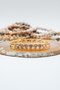 Coer Gold Color Zircon Bracelet