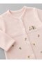 Premium Embroidery Detailed Newborn Footed Jumpsuit and Beanie Set – 100% Cotton (Seasonal)