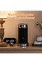 Home-use fully automatic milk frother, easy to clean, quiet operation, electric hot and cold milk frother, can froth milk or heat milk - white - 2