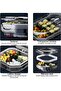 Pieces Tablet Box Small 4 Compartments + 6 Travel Pills Organizer Portable Moisture-Proof Medicine Pocket Wallet Gray - 5