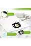 10 Vacuum Cleaner Dust Bags - For Kärcher Vacuum Cleaner Accessories (with Dust Bags) - For Kärcher WD 4/5/6 and MV 4/5/6 Models (with Cloth) - 3
