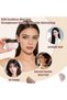 Rechargeable Cordless Mini Hair Straightener (black), 3-temp portable flat iron for travel & camping. - 2