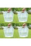4-pack collapsible water bladders for outdoor use; 5-liter water bladders for hiking and camping; large-capacity car water buckets.