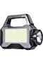 Rechargeable LED Camping Flashlight Portable Solar Powered Emergency Light Work Light for Camping Hiking