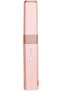 Mini Cordless Ceramic Hair Straightener, 3 Constant Temperature Settings USB Rechargeable Portable Flat Iron, Travel Pink