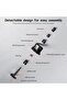 51mm coffee powder dispenser tool, espresso stirrer accessory, height adjustable, with magnetic attachment, coffee powder dispenser needle. - 4